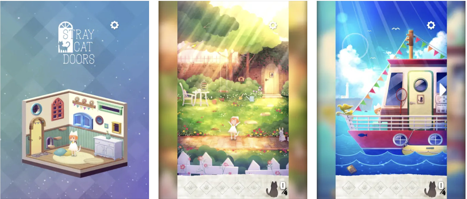 脱出ゲーム 迷い猫の旅- Stray Cat Doors -